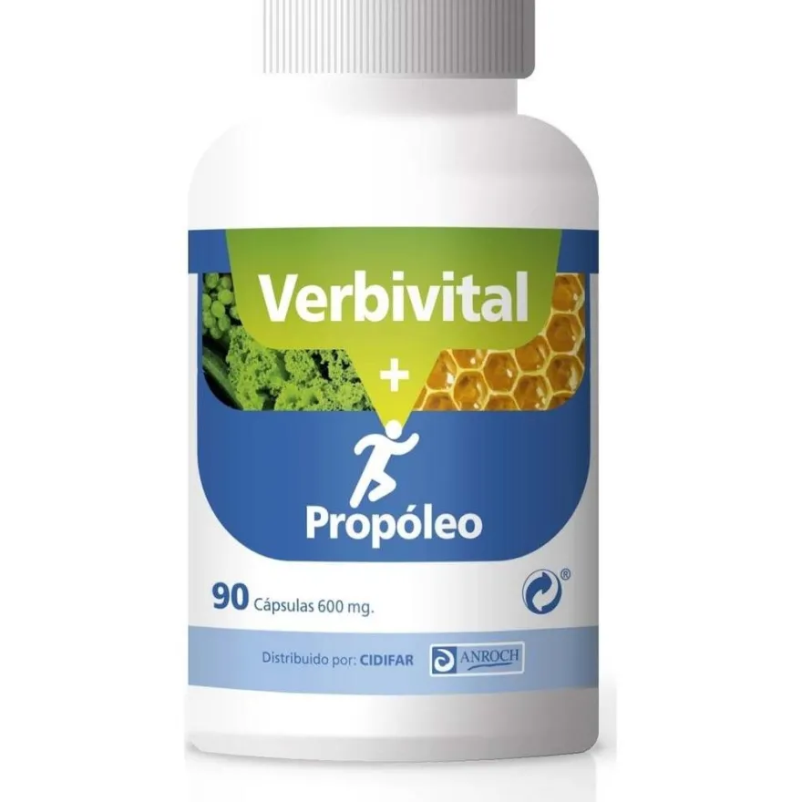 Anroch Verbital + Propoleo 500Mg 90Caps