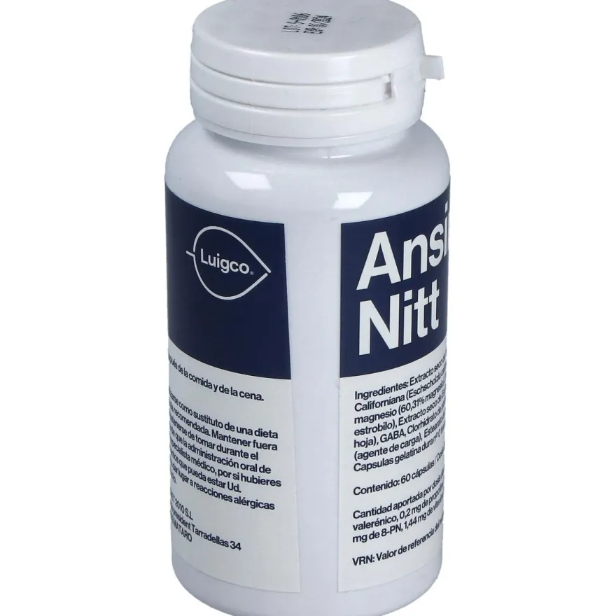 Ansinatur Nitt 60cap - Luigco