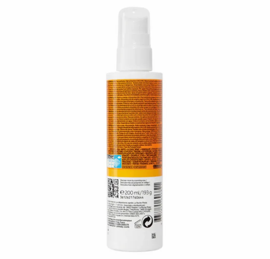 Anthelios Spray Invisible SPF50+, 200 ml . - La Roche Posay
