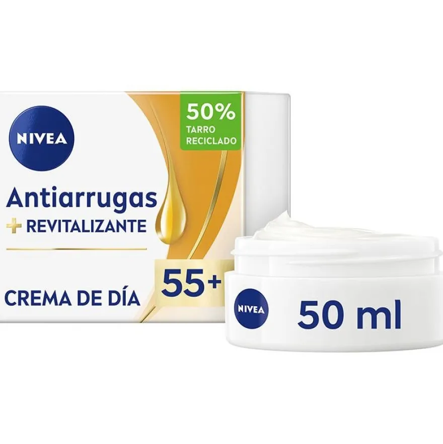 Anti - Arrugas 55+ Crema Cuidado Revitalizante Día Spf15 50 ml - Nivea