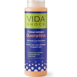 Anticaída Champú Queratina Biológico 300 ml - Vida Shock