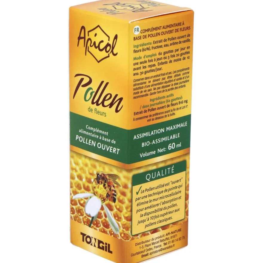 Apicol Polen 60ml - Tongil