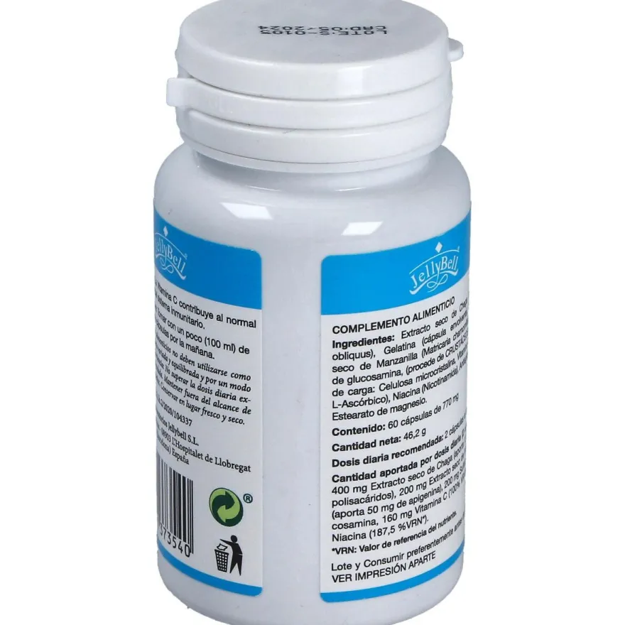 Apigen Bell Apigenina 60cap - Jellybell