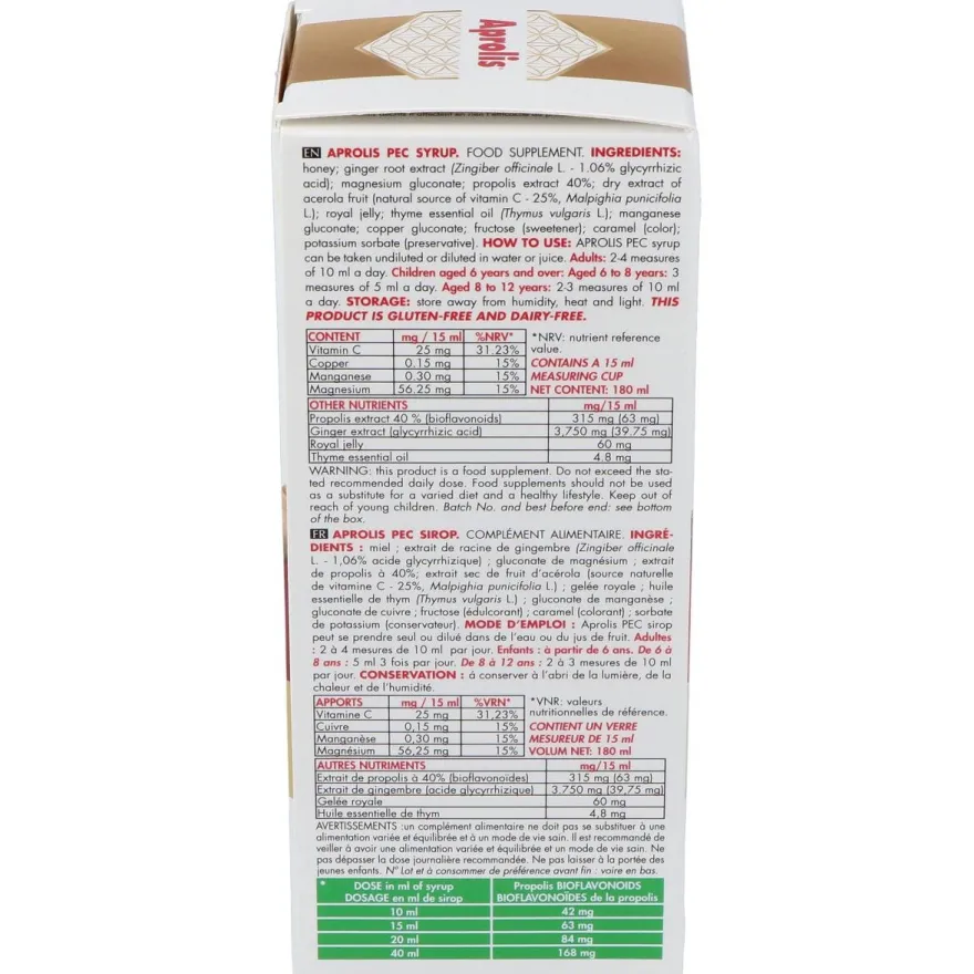 Aprolis Pectoral Jarabe 180Ml.