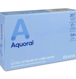 Aquoral - Gotas Oftalmicas Lubricantes Esteriles (20 Monodosis 0,5 ml) - Esteve Laboratorios S.a