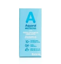 Aquoral Multidosis - Gotas Oftalmicas Lubricantes Esteriles (1 Envase 10 ml) - Esteve Laboratorios S.a