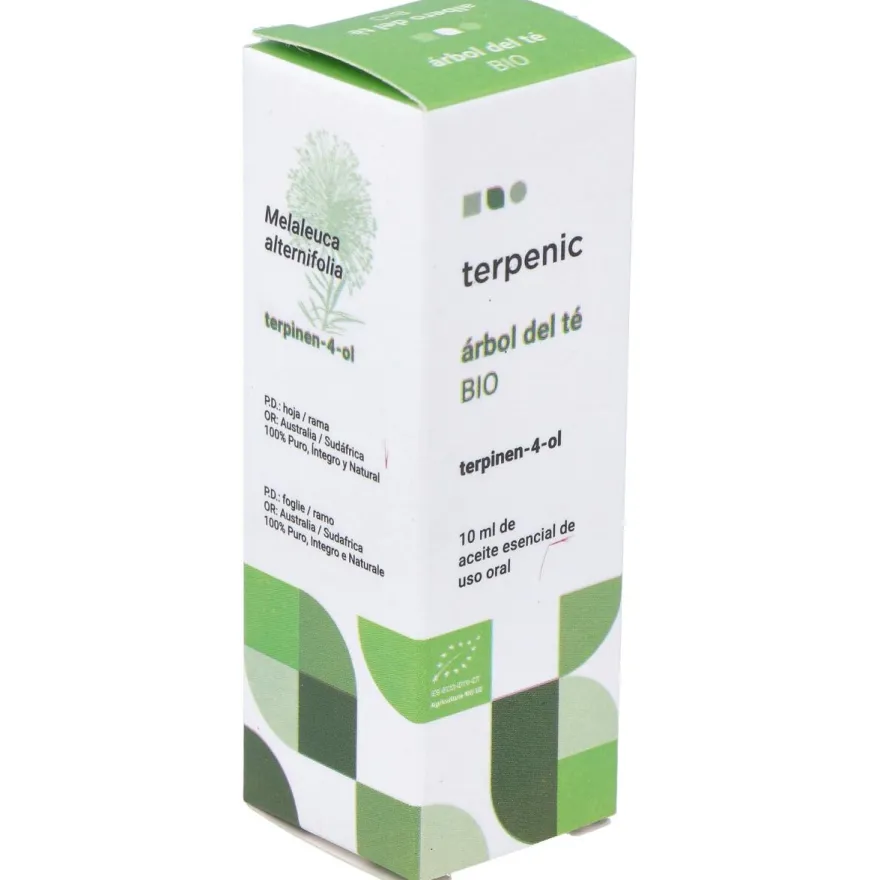 Arbol del Te Aceite Esencial Alimentario 10ml. Bio - Terpenic