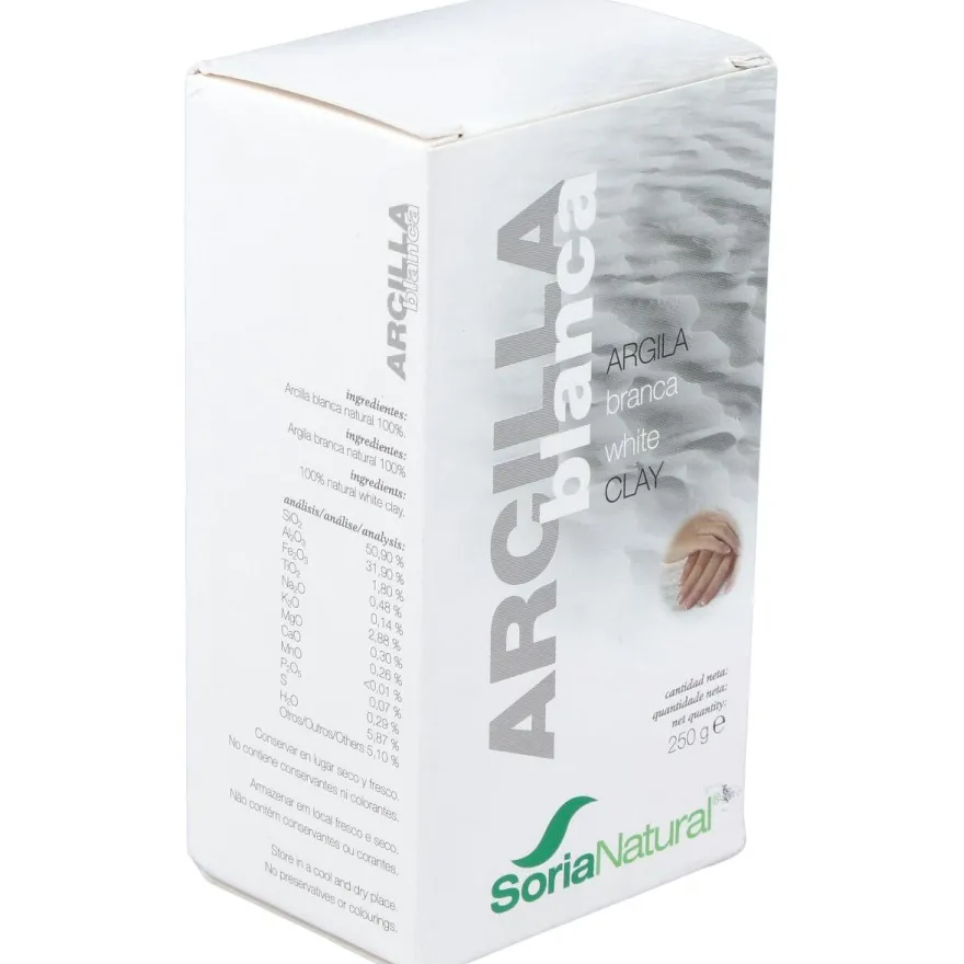 Arcilla Blanca 250g - Soria Natural