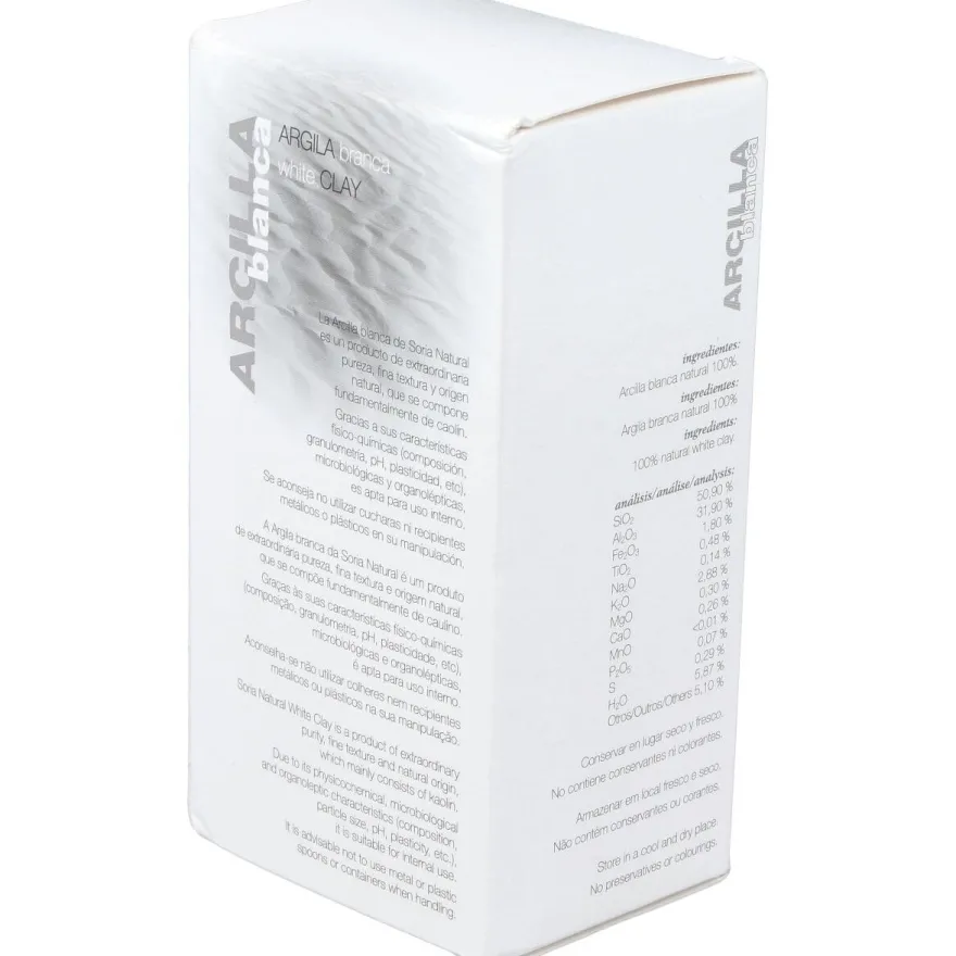 Arcilla Blanca 250g - Soria Natural