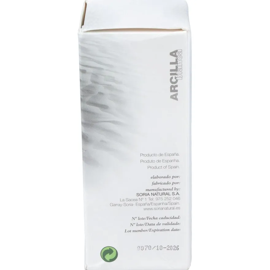 Arcilla Blanca 250g - Soria Natural