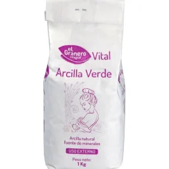 Arcilla Verde 1kg - El Granero
