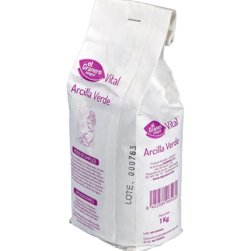 Arcilla Verde 1kg - El Granero