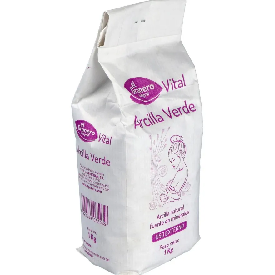 Arcilla Verde 1kg - El Granero