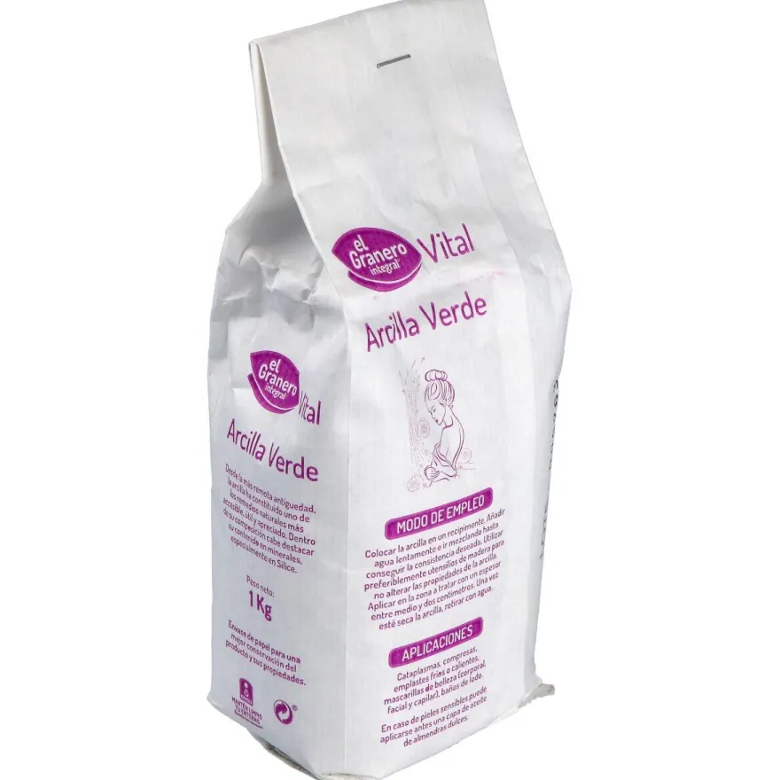 Arcilla Verde 1kg - El Granero