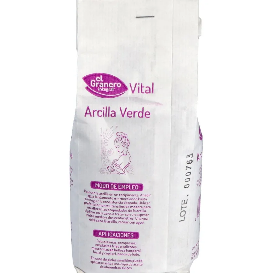 Arcilla Verde 1kg - El Granero