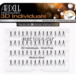 Ardell Pestañas Postizas 3D Individuales Medium Black 56Uds
