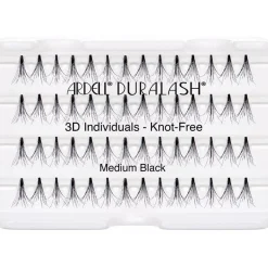 Ardell Pestañas Postizas 3D Individuales Medium Black 56Uds