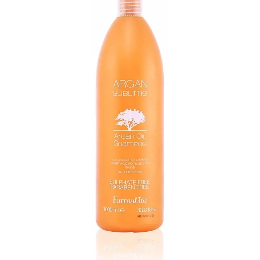 Argan Sublime Shampoo 1000ml - Farmavita