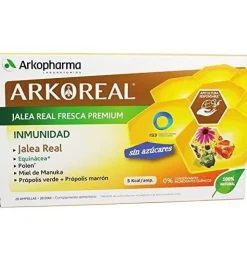 Arkoreal Jalea Real Inmunidad sin Azucares (20 Ampollas 15 ml) - Otros Laboratorios