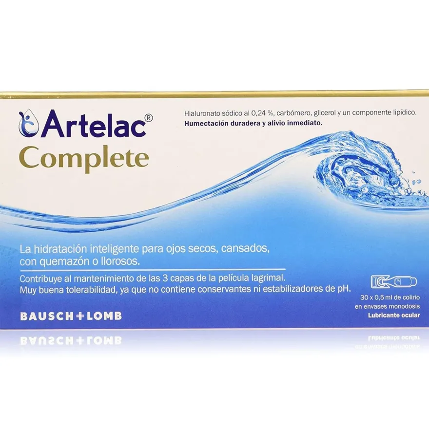 Artelac Complete Esteril Gotas Oculares (30 Monodosis 0,5 ml) - Bausch & Lomb