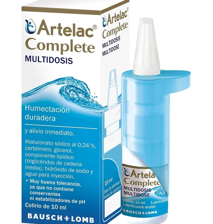 Artelac Complete Esteril Gotas Oculares (1 Envase Multidosis 10 Ml)