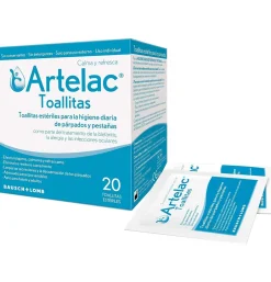 Artelac Toallitas Esteriles Limpieza Parpados (20 Toallitas)