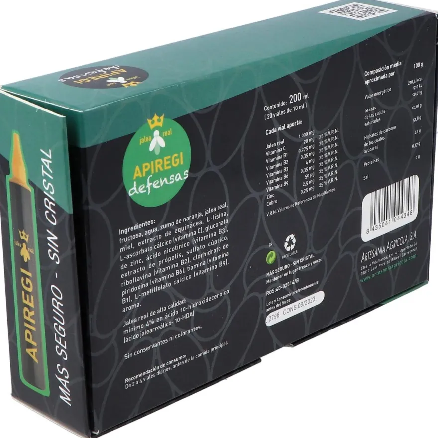 Artesanía Agrícola Apiregi Defensas 20 10Ml