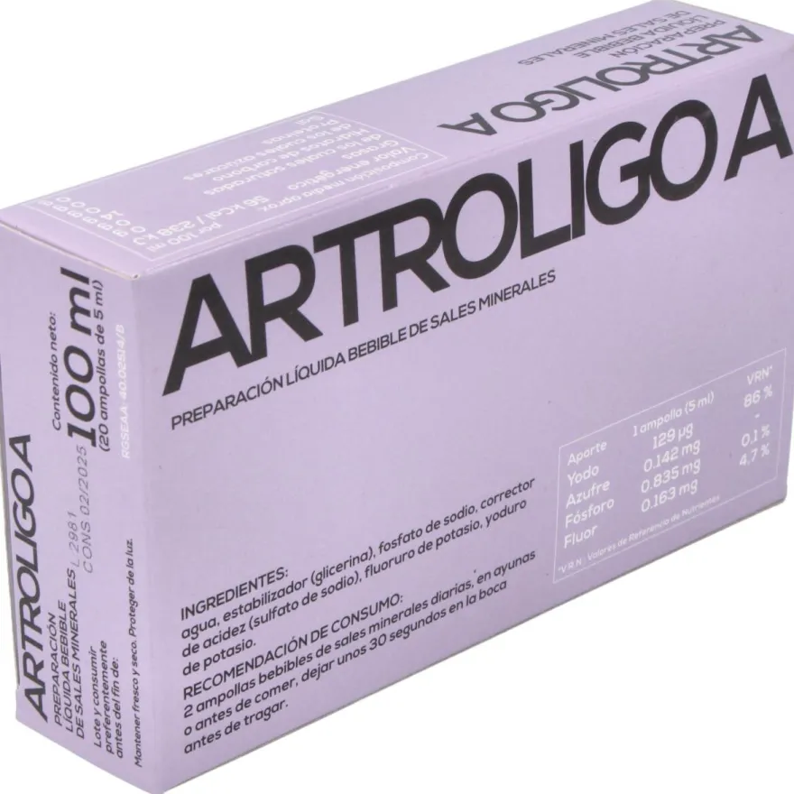 Artesania Agricola Artroligo-A 20 Ampollas