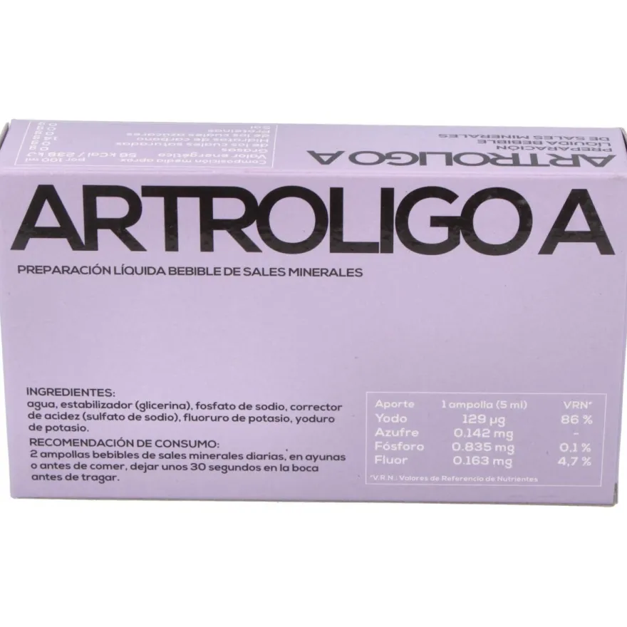 Artesania Agricola Artroligo-A 20 Ampollas