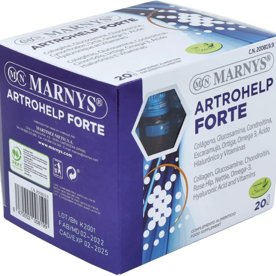 Arthrohelp, Suplemento Articular en Viales Bebibles - Marnys