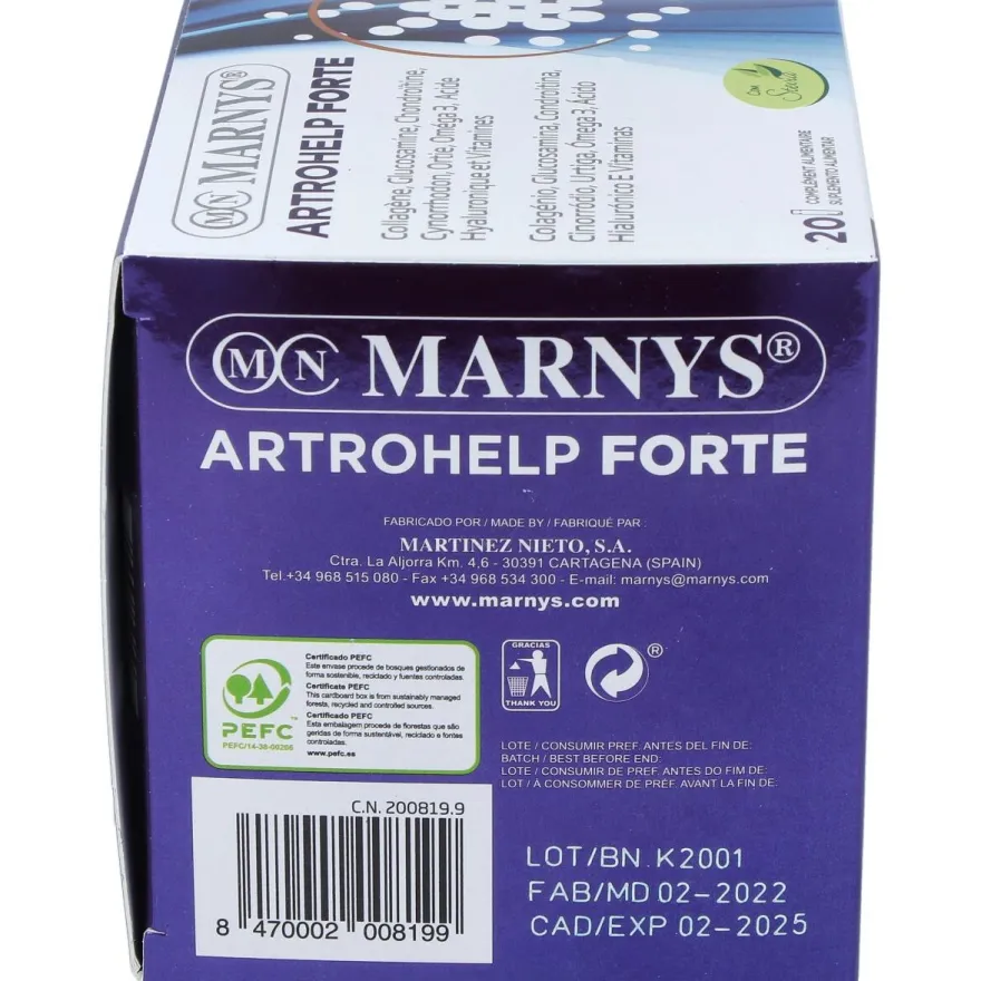 Arthrohelp, Suplemento Articular en Viales Bebibles - Marnys
