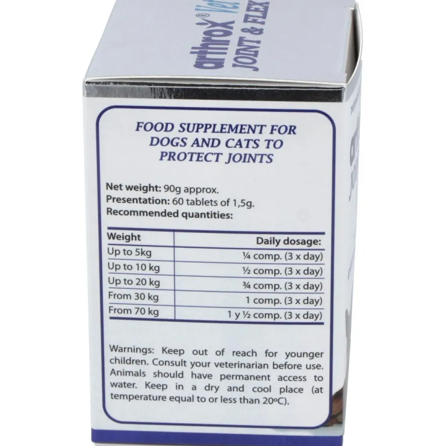 Arthrox Vet Joint y Flex 60comp. Veterinaria - Cumediet