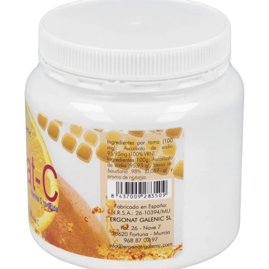 Ascorbat C Vitamina C 200g - Ergonat Galenic