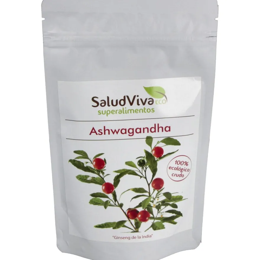 Ashwagandha en Polvo 125gr. Bio Sg S/a Vegan - Salud Viva