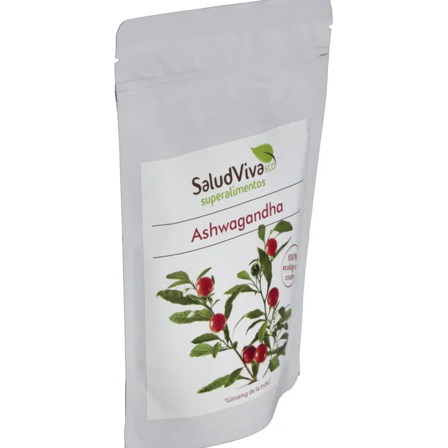 Ashwagandha en Polvo 125gr. Bio Sg S/a Vegan - Salud Viva