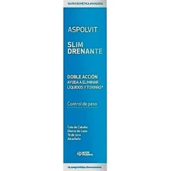 Aspolvit Slim Drenante 60Comp Efervescentes