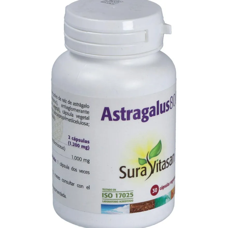 Astrágalus 8000 30 Cápsulas - Sura Vitasan