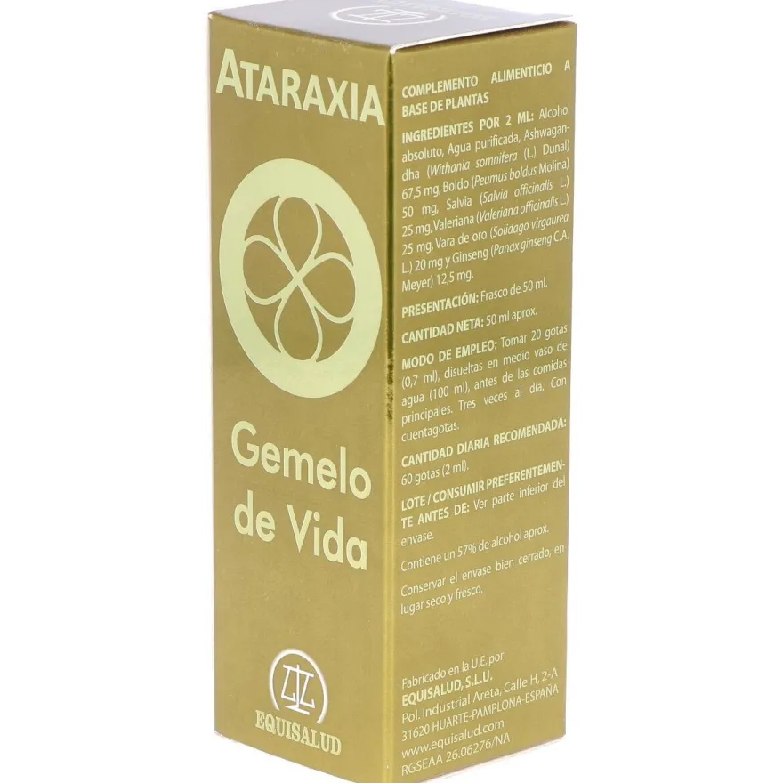 Ataraxia Gemelo De Vida 50Ml.