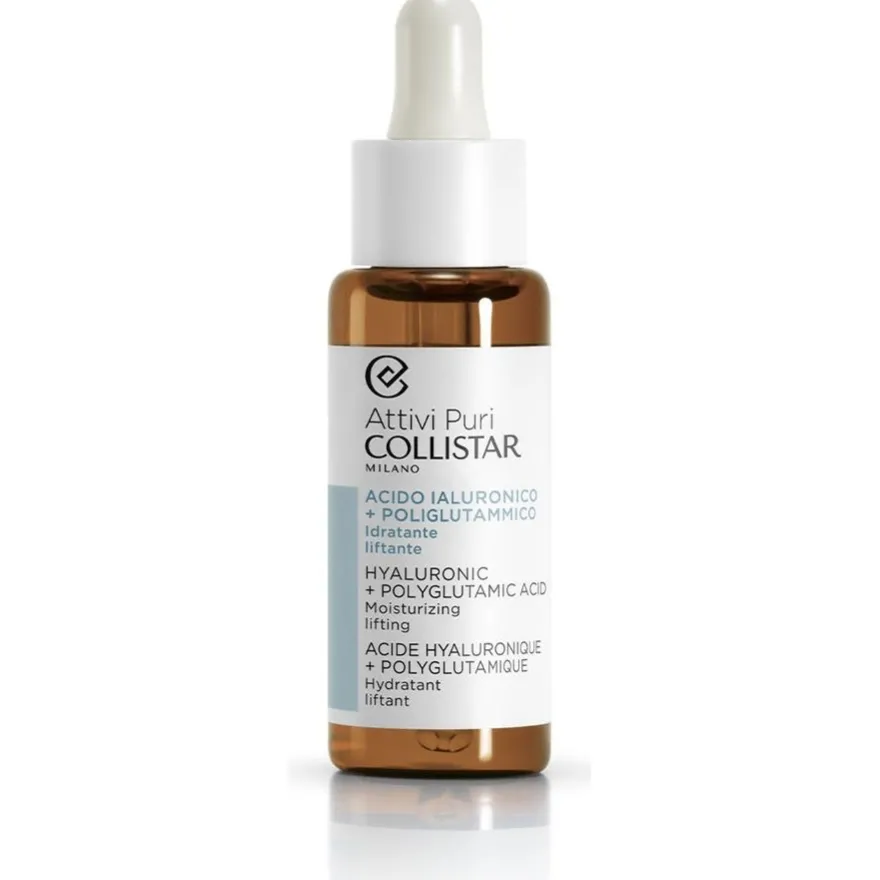 Attivi Puri Hyaluronic Acid + Polyglutamic Drops 30ml - Collistar