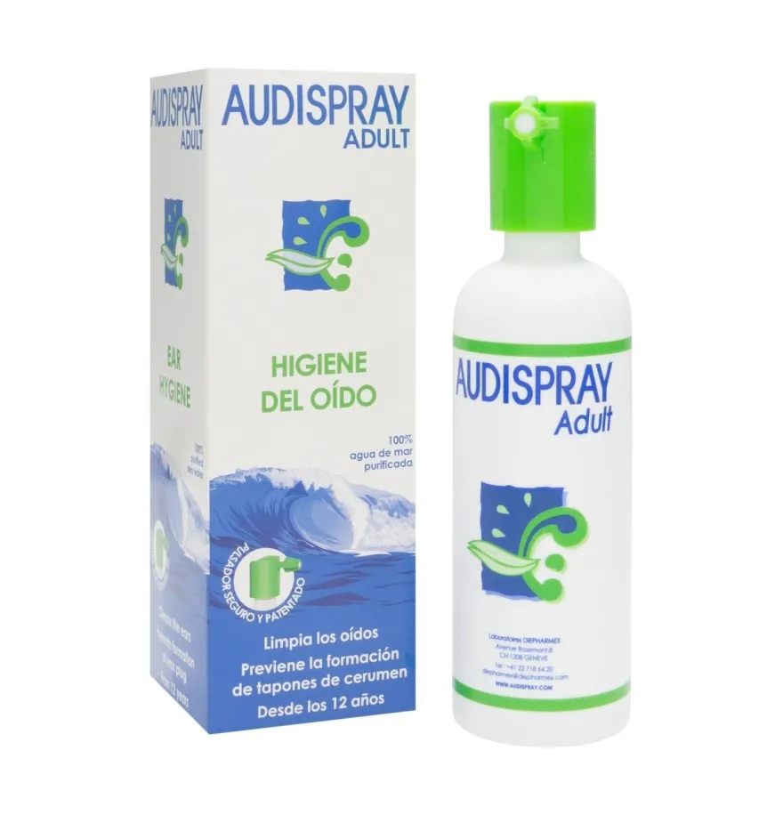 Audispray Adult - Limpieza Oidos (1 Envase 50 ml) - Iberica Dietpharmex