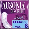 Ausonia Discreet Compresa Maxi 8 Unidades