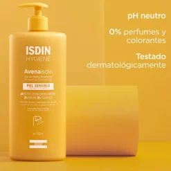 Avena Gel Baño Protector, 750 ml. - Isdin