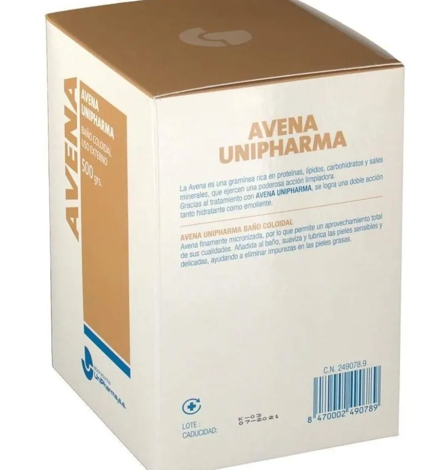 Avena Unipharma Baño Coloidal (1 Envase 500 g) - Unipharma S a