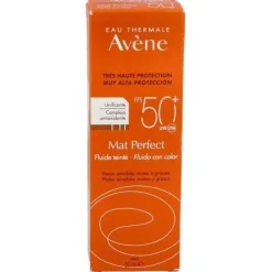 Avène Mat Perfect Fluido Spf50+ Color, 50 Ml