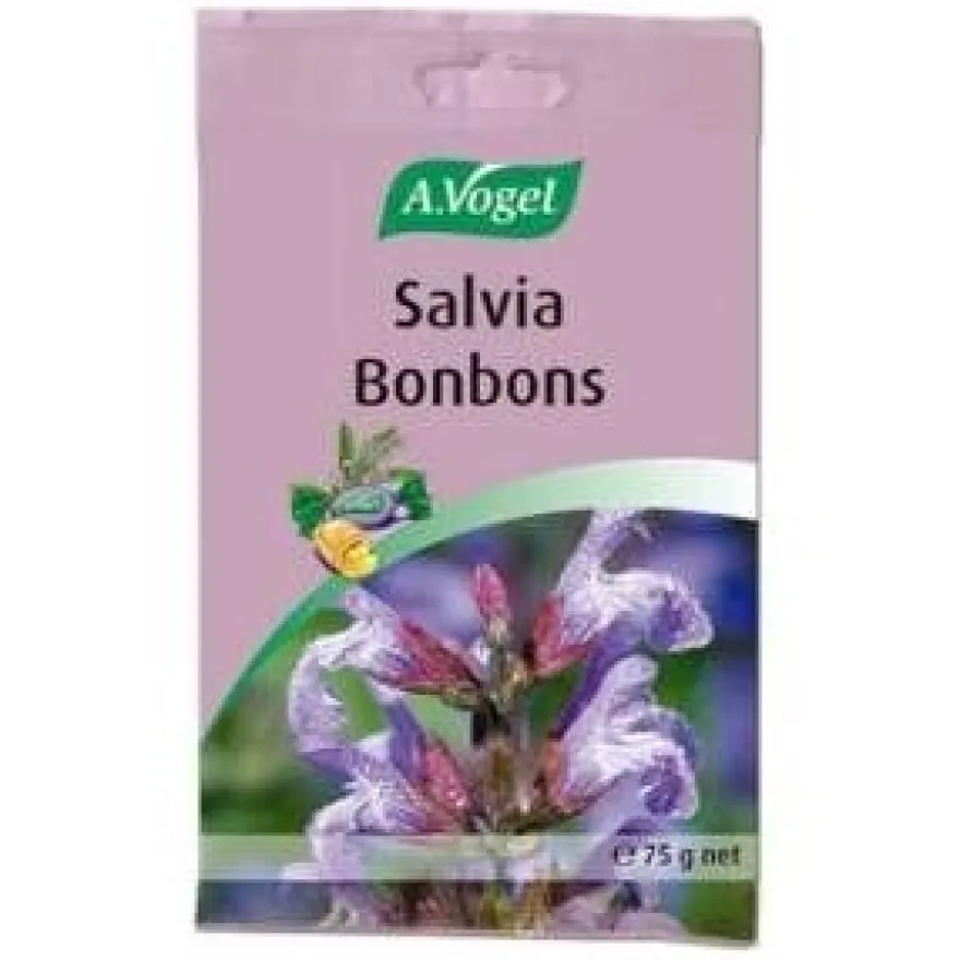 A. Vogel Salvia Bonbons Bolsa 75g - A.vogel - Bioforce