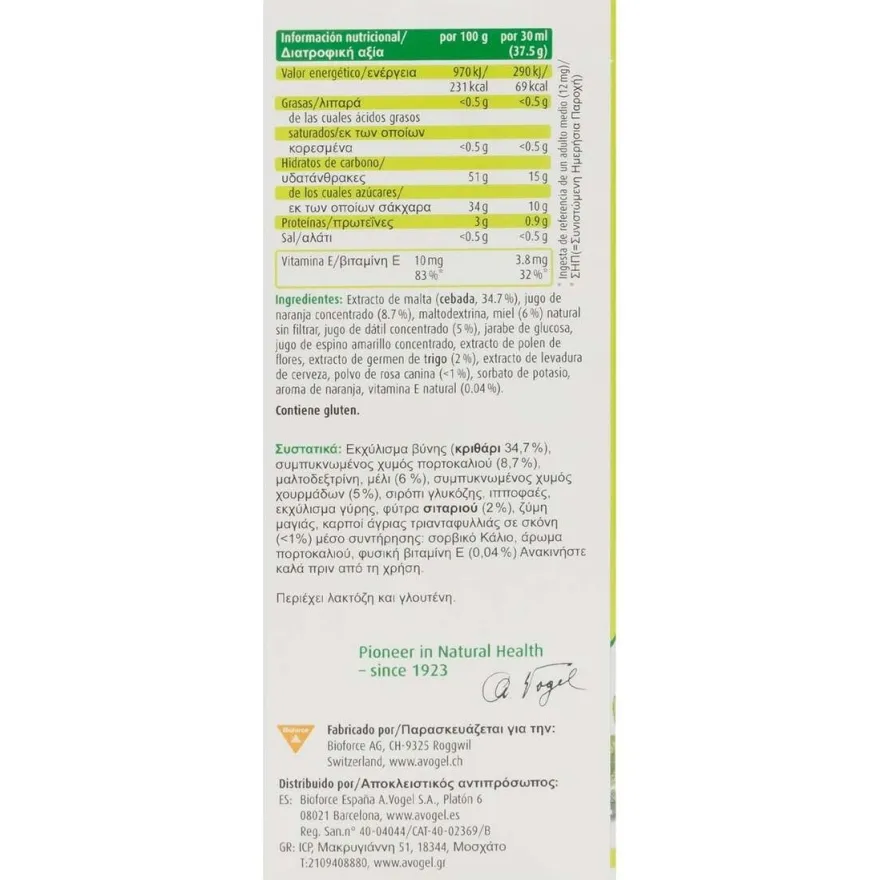 A. Vogel Vitaforce Jarabe Multivitamínico 200 ml