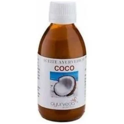 Ayurveda Aceite Coco Puro 200 ml - Ayurveda Autentico