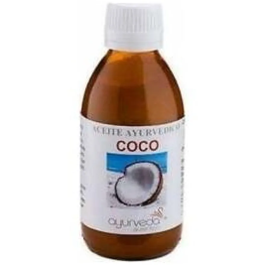 Ayurveda Aceite Coco Puro 200 ml - Ayurveda Autentico