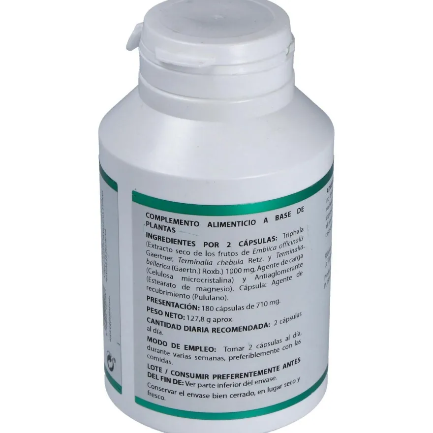 Ayurveda Triphala 180caps - Equisalud