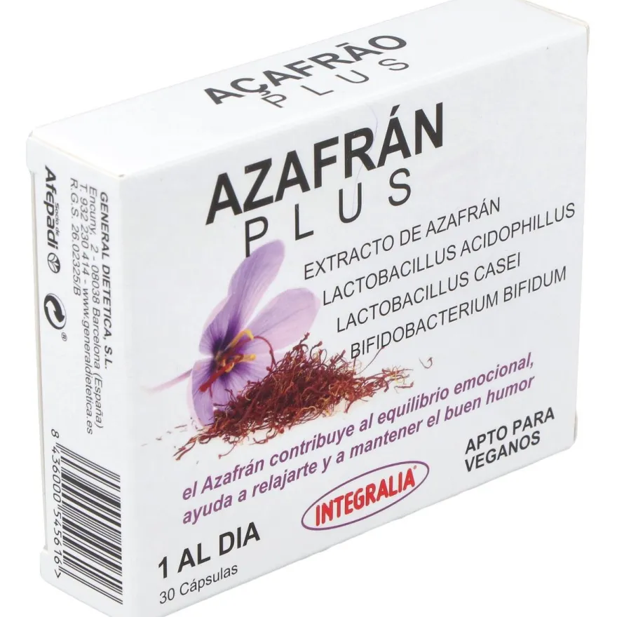 Azafran Plus 30Cap.